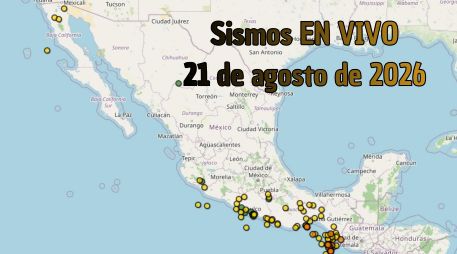 EN VIVO | Sismos en México | Viernes 21 de agosto. ESPECIAL / SSN