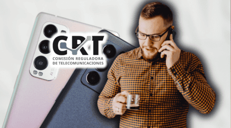 La CRT anunció que el 78.9% de las líneas telefónicas con terminación 0 en México ya completaron su registro. ESPECIAL/Canva/CRT