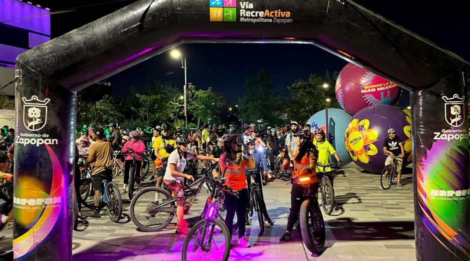 El diseño de esta edición responde directamente a las múltiples peticiones ciudadanas que, a través de redes sociales, pedían el regreso de la ruta a esta zona específica del municipio. ESPECIAL/ Facebook/ Vía RecreActiva Zapopan
