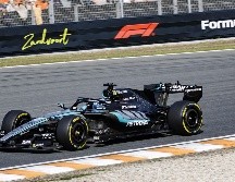 Russell tendrá la posición privilegiada para el primer Sprint que disputa Zandvoort en su historia. EFE / S. van der Wal