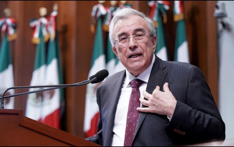 Durante sus 112 días de licencia Rocha Moya compareció personalmente ante la Fiscalía General de la República (FGR) y ante sus agentes del ministerio público. EFE / ARCHIVO