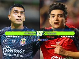 Chivas buscará aprovechar su condición de local para sumar y acercarse a los primeros puestos, mientras los Xolos llegan como uno de los equipos mejor posicionados del campeonato. ESPECIAL / IMAGO7 y CANVA