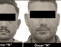 Víctor "N" y Óscar “N”, no pudieron acreditar la legal posesión de los psicotrópicos, por lo que fueron puestos a disposición de la FGR en la entidad, quien realizó las indagatorias correspondientes. ESPECIAL