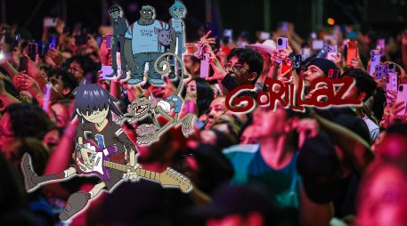 Esto es lo que se sabe de los precios para ver a Gorillaz en el Coliseo GNP Seguros. EL INFORMADOR / EFE / ARCHIVO