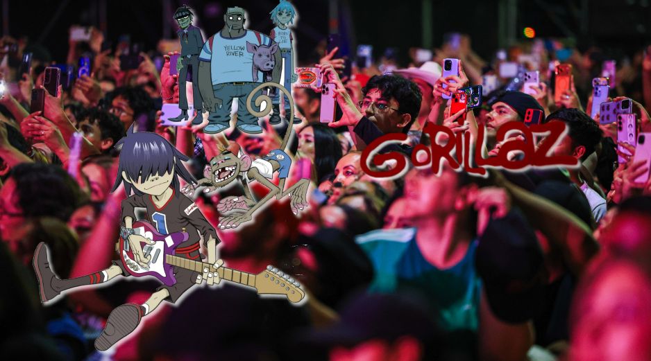 Esto es lo que se sabe de los precios para ver a Gorillaz en el Coliseo GNP Seguros. EL INFORMADOR / EFE / ARCHIVO