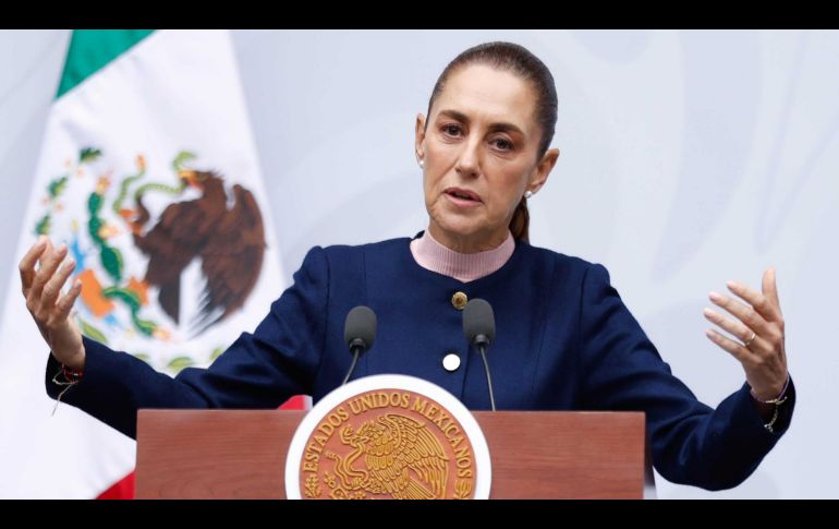 Claudia Sheinbaum suspendió sus actividades públicas y la conferencia matutina de este viernes fue encabezada por la secretaria de Gobernación, Rosa Icela Rodríguez. SUN/D. Sánchez