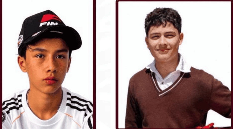 Se trata de los jóvenes Dominic Gabriel Méndez Jiménez, de 15 años y Jeremi Alejandro Villegas Anaya, de 14. ESPECIAL