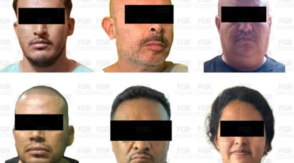 La detención de los sospechosos tuvo lugar el pasado 19 de agosto. ESPECIAL/FGR