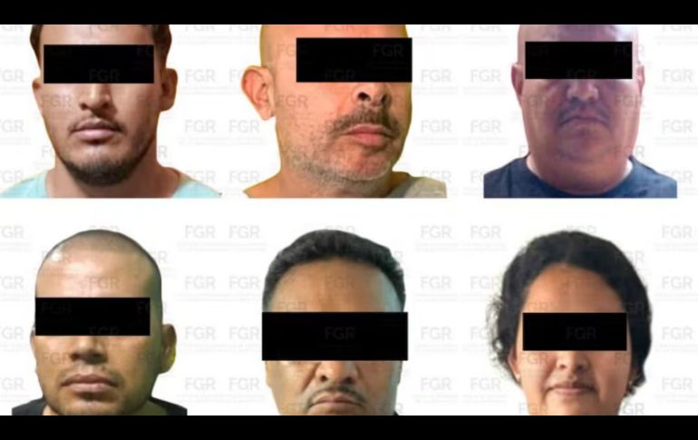 La detención de los sospechosos tuvo lugar el pasado 19 de agosto. ESPECIAL/FGR
