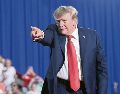 El presidente Donald Trump, advirtió que buscará un “nuevo acuerdo” comercial que resulte mucho más ventajoso para EU. AFP