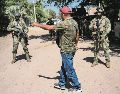 Elementos de seguridad participan en acciones contra grupos criminales en Sinaloa. AFP