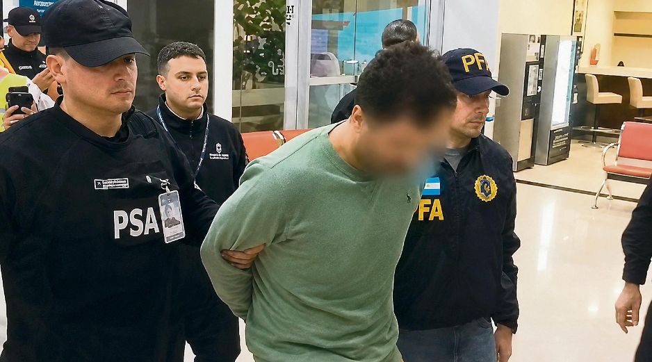 Fernando Farías Laguna fue enviado a México desde Argentina el pasado jueves. ESPECIAL