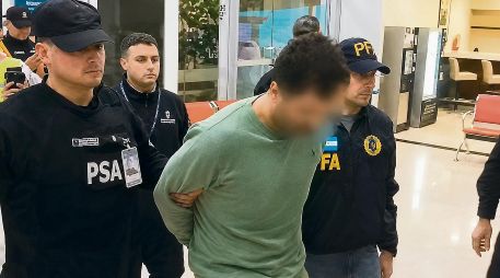 Fernando Farías Laguna fue enviado a México desde Argentina el pasado jueves. ESPECIAL