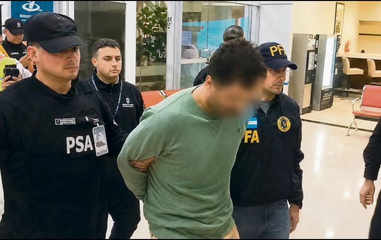 Fernando Farías Laguna fue enviado a México desde Argentina el pasado jueves. ESPECIAL