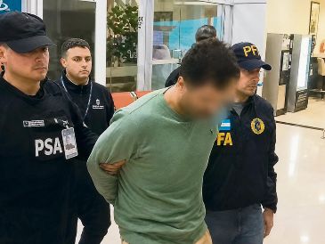 Fernando Farías Laguna fue enviado a México desde Argentina el pasado jueves. ESPECIAL