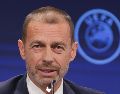 Aleksander Ceferin, presidente de la UEFA, quien ha mostrado su descontento a la FIFA y la dirección de Infantino.  EFE / ARCHIVO