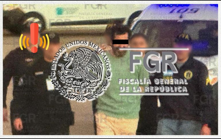 Fernando Farías Laguna atendió la audiencia conectado desde el interior del penal del Altiplano. ESPECIAL / Fiscalía General de la República
