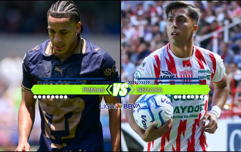 Pumas buscará aprovechar la localía para sumar nuevamente, mientras los Rayos intentarán recuperar terreno en la clasificación de la Liga MX. ESPECIAL / IMAGO7 y CANVA