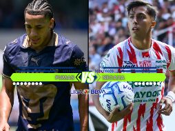 Pumas buscará aprovechar la localía para sumar nuevamente, mientras los Rayos intentarán recuperar terreno en la clasificación de la Liga MX. ESPECIAL / IMAGO7 y CANVA