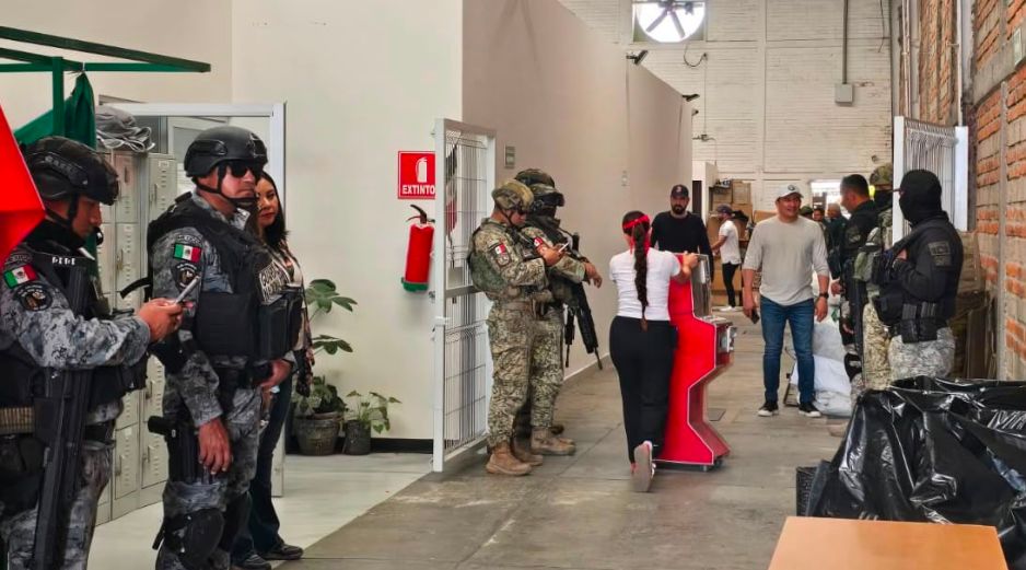 El despliegue se realizó como parte de las acciones para detectar y retirar aparatos relacionados con juegos de azar. ESPECIAL