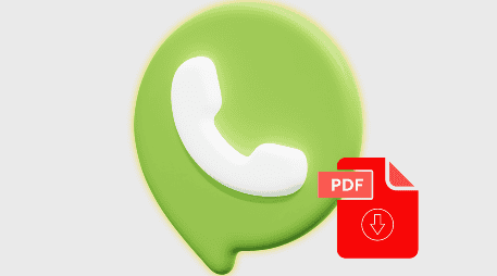 WhatsApp se convierte en una alternativa rápida para digitalizar documentos y compartirlos en PDF desde el celular. ESPECIAL/Canva