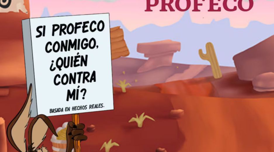 La Profeco confirmó que, con mucho gusto, defendería los derechos de Coyote como consumidor, algo que desató los memes. ESPECIAL