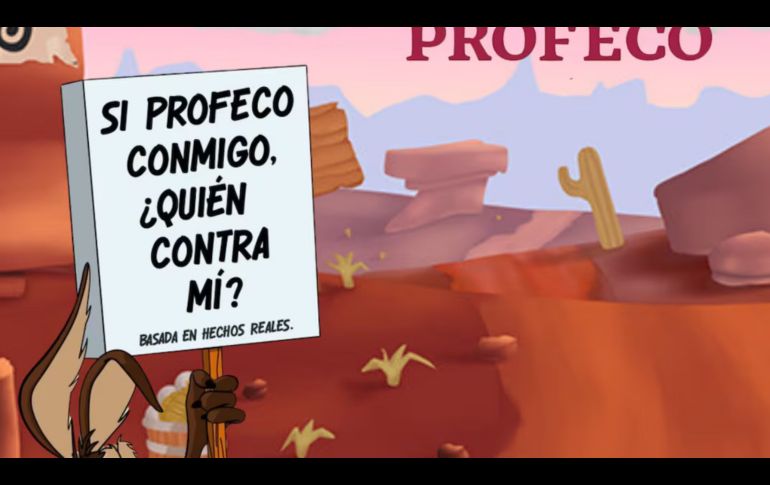 La Profeco confirmó que, con mucho gusto, defendería los derechos de Coyote como consumidor, algo que desató los memes. ESPECIAL