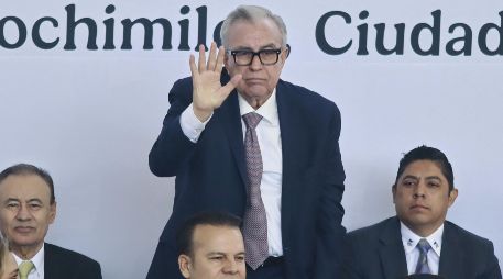 Rubén Rocha Moya confirmó que volvió a pedir licencia apenas un día después de retomar sus funciones. AFP/ARCHIVO