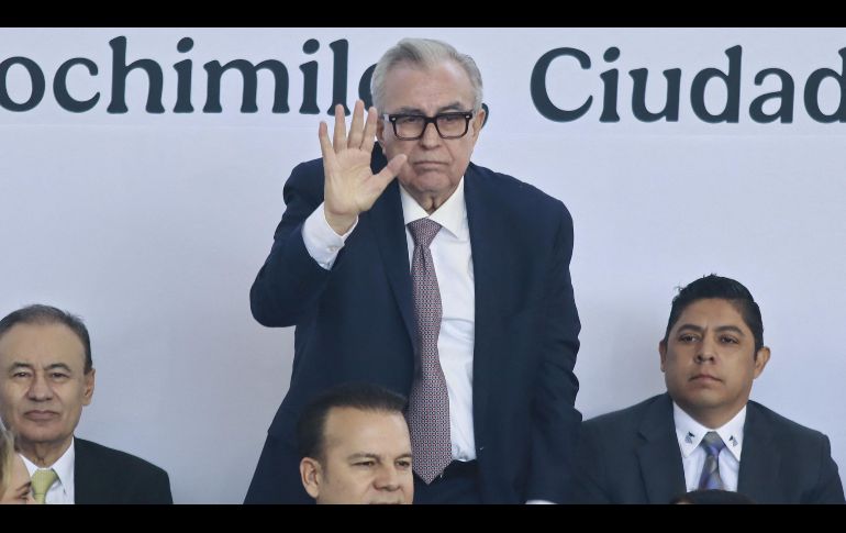 Rubén Rocha Moya confirmó que volvió a pedir licencia apenas un día después de retomar sus funciones. AFP/ARCHIVO