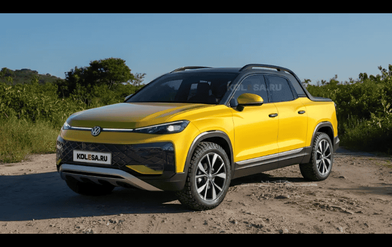Volkswagen revela la nueva Tukan, la pick-up compacta que reemplazará a la Saveiro. ESPECIAL