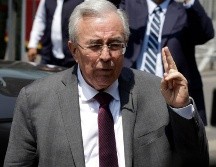 Rubén Rocha Moya volvió a pedir licencia un día después de volver a sus funciones como gobernador de Sinaloa. AFP/ARCHIVO