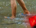 La tormenta de ayer sábado dejó serias inundaciones en varios puntos de la metrópoli. ESPECIAL / CANVA