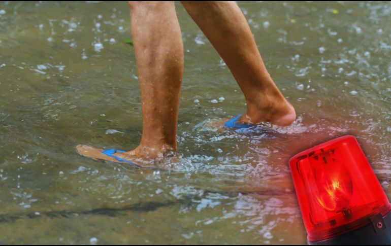 La tormenta de ayer sábado dejó serias inundaciones en varios puntos de la metrópoli. ESPECIAL / CANVA