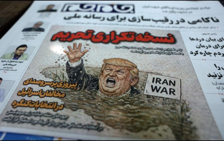 Rezaei amenazó además con atacar intereses económicos estadounidenses si Washington procede con nuevas medidas financieras contra el país persa, como anunció. EFE/ABEDIN TAHERKENAREH
