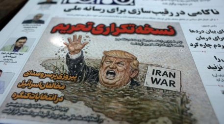 Rezaei amenazó además con atacar intereses económicos estadounidenses si Washington procede con nuevas medidas financieras contra el país persa, como anunció. EFE/ABEDIN TAHERKENAREH