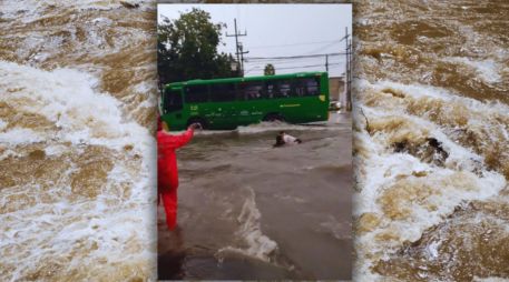 En la popular colonia Lomas de Polanco, específicamente en el cruce de la calle Joaquín Martínez Chavarría y la Avenida 8 de Julio, la situación se salió de control. ESPECIAL