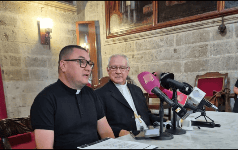 El cardenal de Guadalajara, José Francisco Robles Ortega también se refirió a la desaparición del inmobiliario que fue encontrado muerto este viernes. EL INFORMADOR / J. VELAZCO