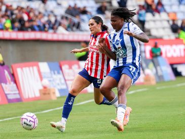 Las Rojiblancas tomaron ventaja con un autogol, pero las Tuzas reaccionaron con goles de Charlyn Corral y Yirleidis Minota. IMAGO7.