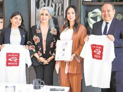 Bárbara Botello, Directora Nacional de Hecho en México, visitó las instalaciones para entregar los certificados. ESPECIAL