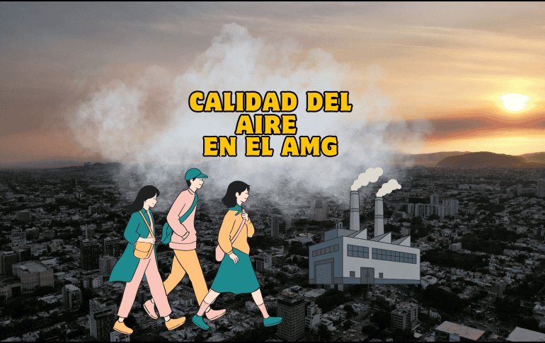 La mañana de este lunes 24 de agosto se registra buena calidad del aire en Guadalajara en Atemajac con 6 puntos IMECA. EL INFORMADOR / ARCHIVO