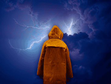 Estas tormentas vendrán acompañadas de intensa actividad eléctrica y posible caída de granizo. ESPECIAL /  CANVA