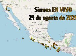 EN VIVO | Sismos en México | Viernes 24 de agosto. ESPECIAL / SSN