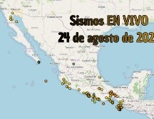 EN VIVO | Sismos en México | Viernes 24 de agosto. ESPECIAL / SSN