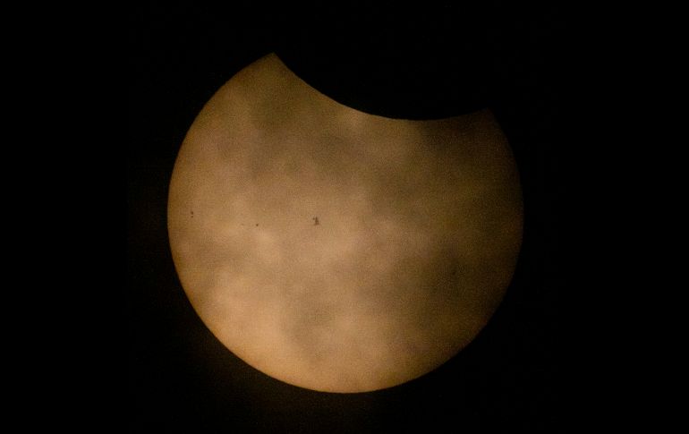 El eclipse lunar alcanzará su punto máximo a esta hora del centro de México. EFE/ARCHIVO