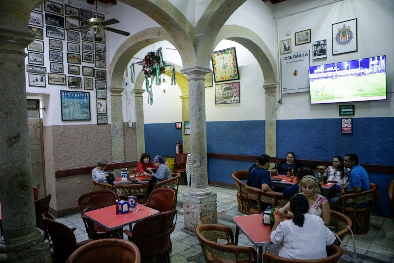 El interior de 