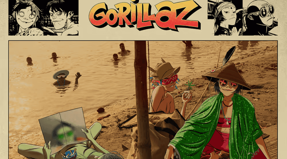 The Mountain Tour es la gira internacional que Gorillaz emprendió para presentar su nuevo material. ESPECIAL/Gorillaz