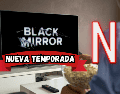 Netflix, a través de sus redes sociales compartió la gran noticia, anunciando oficialmente el inicio de las grabaciones de la temporada 8 de Black Mirror. ESPECIAL / CANVA / X / NETFLIX