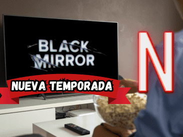 Netflix, a través de sus redes sociales compartió la gran noticia, anunciando oficialmente el inicio de las grabaciones de la temporada 8 de Black Mirror. ESPECIAL / CANVA / X / NETFLIX