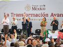 Imagen de archivo de Sheinbaum acompañada de su gabinete y el Gobernador de Jalisco, Pablo Lemus, durante la presentación de su informe La Transformación Avanza presentado en Jalisco. EL INFORMADOR/J. Acosta