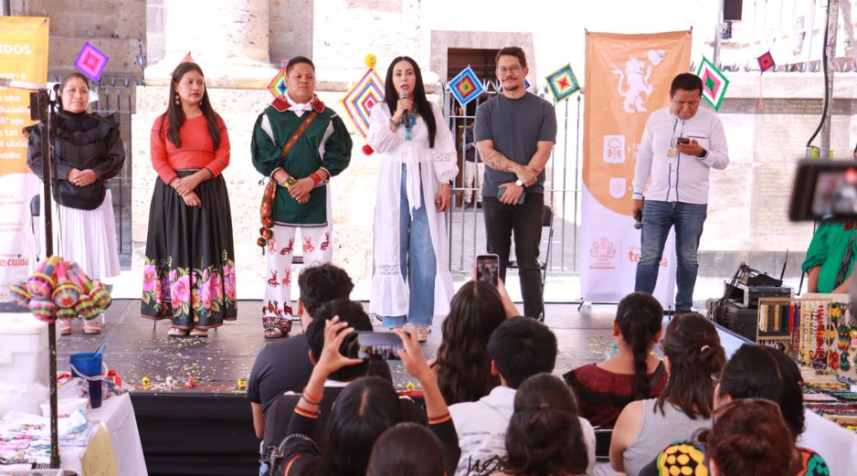 Este festival cuenta con más de una treintena de vendedores de pueblos indígenas. ESPECIAL/Gobierno de Guadalajara